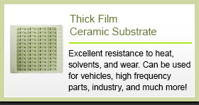 Thick Film Ceramic Substrate